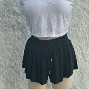 New Memorose Black Active Skirt Set size Small